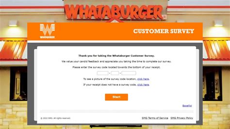 www.whataburgervisit.com survey|SURVEY PAGE TERMS OF SERVICE Welcome SMG。